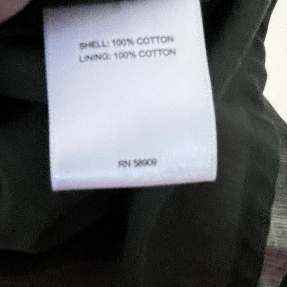 A LOVES A. HUNTER GREEN ORANGE FLORAL ALL COTTON MINI DRESS 3/4 SLEEVE SIZE L - Picture 11 of 12